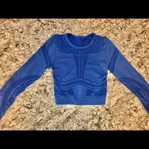 Fabletics Sculpt Knit long sleeve crop